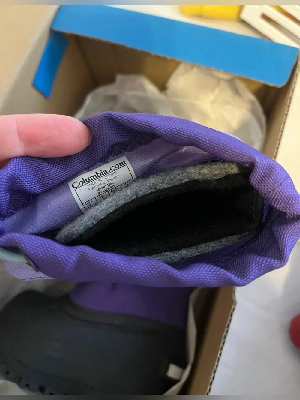 Columbia Baby Toddler Girls Powerbug 2 Plus Snow Winter Boots 4C